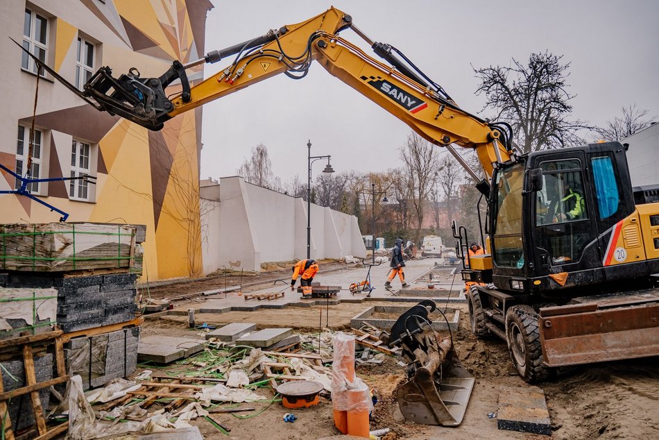 Remont skrzyżowania Legionów i Zachodniej