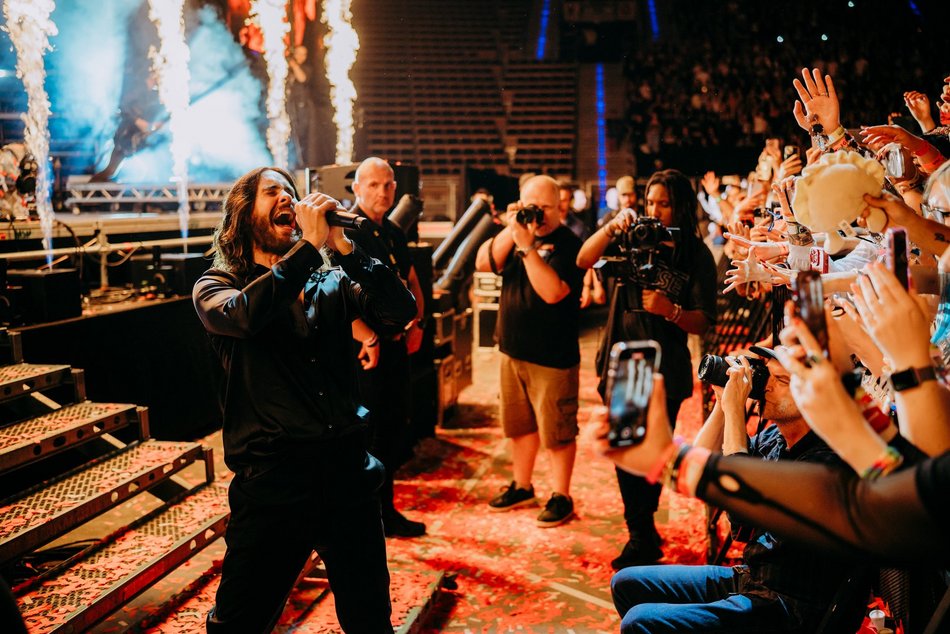 Łódź. Thirty Seconds to Mars w Łodzi! Tłumy na koncercie w Atlas Arenie!