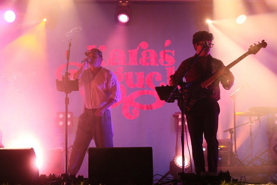 zespół podczas koncertu