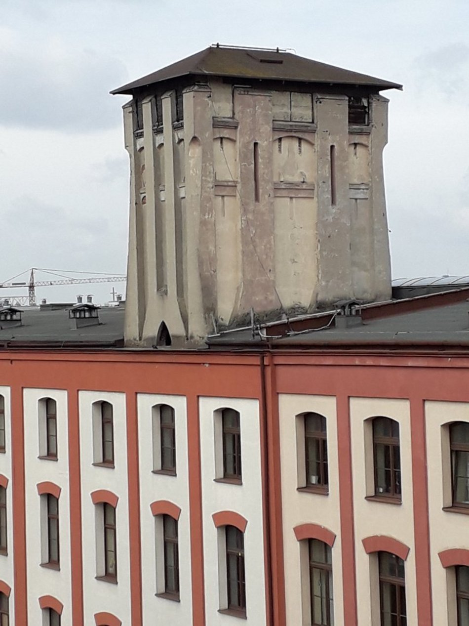 Wieża kurzowa dawnych zakładów Kestenberga