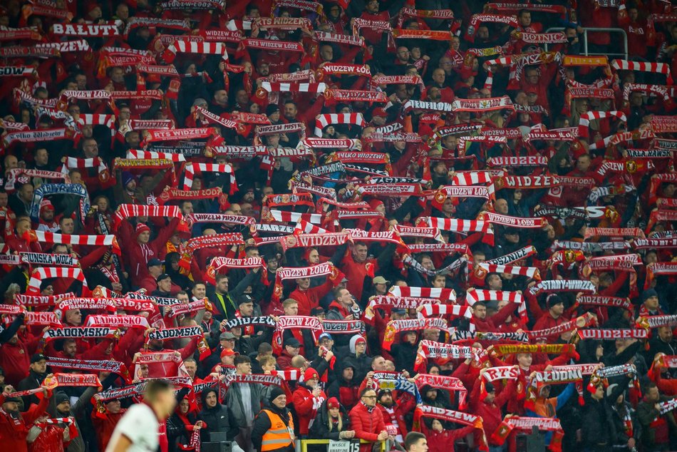 Kibice na meczu Widzewa Łódź z Legią Warszawa. Byłeś/aś? Odszukaj się w galerii