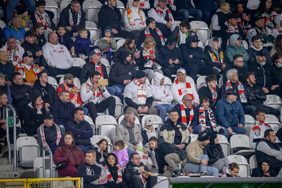 Kibice na meczu ŁKS Łódź z Odrą Opole. Byłeś/aś? Znajdź się w galerii!