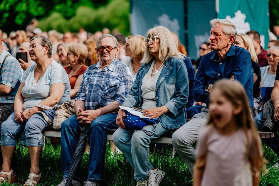 Łódź. Wyjątkowy koncert w parku Julianowskim. Uczczono 80-lecie Akademii Muzycznej w Łodzi