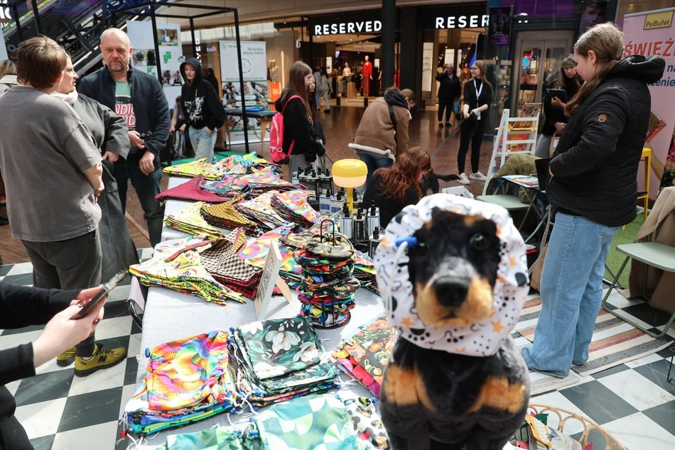 Łódź. Psi Targ w Manufakturze w Łodzi. Każdy miłośnik czworonogów znajdzie tu coś dla siebie