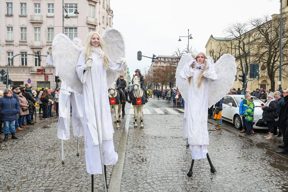 Orszak Trzech Króli przeszedł ulicami Łodzi