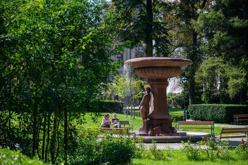 [Translate to Ukraiński:] Łódź. Otwarcie ogrodu przy Pałacu Rodziny Poznańskich