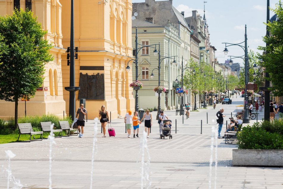 Łódź. Piotrkowska