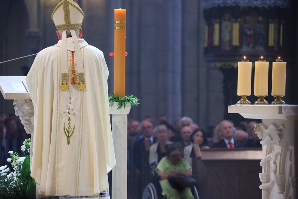 Łódź. Święto Konstytucji 3 Maja. Tak wyglądały obchody pod Katedrą w Łodzi