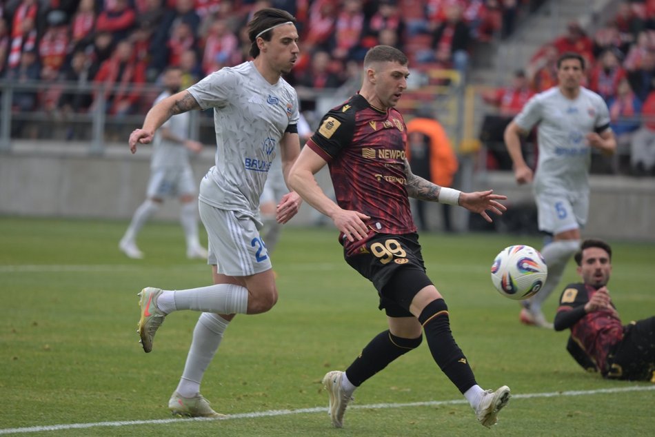 Łódź. Wygrana w samej końcówce! Widzew Łódź lepszy od Bruk-Bet Termalici Nieciecza!