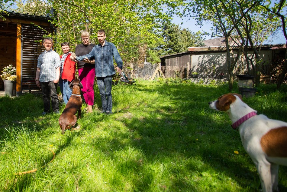 Podopieczni Rodzinnego Domu Pomocy w Łodzi