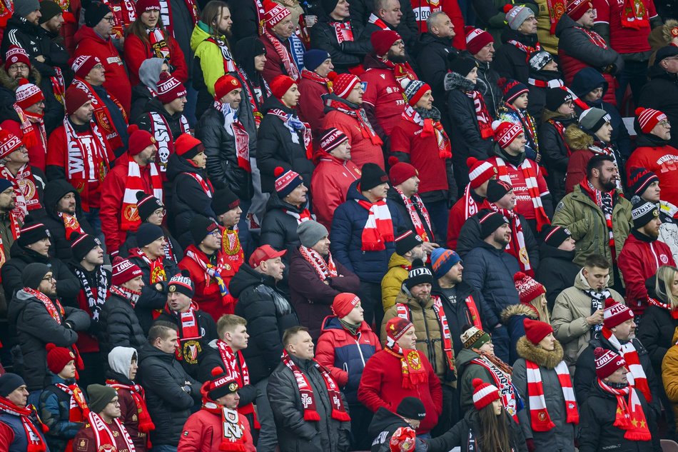 Zdjęcia z meczu Widzewa Łódź z Cracovią