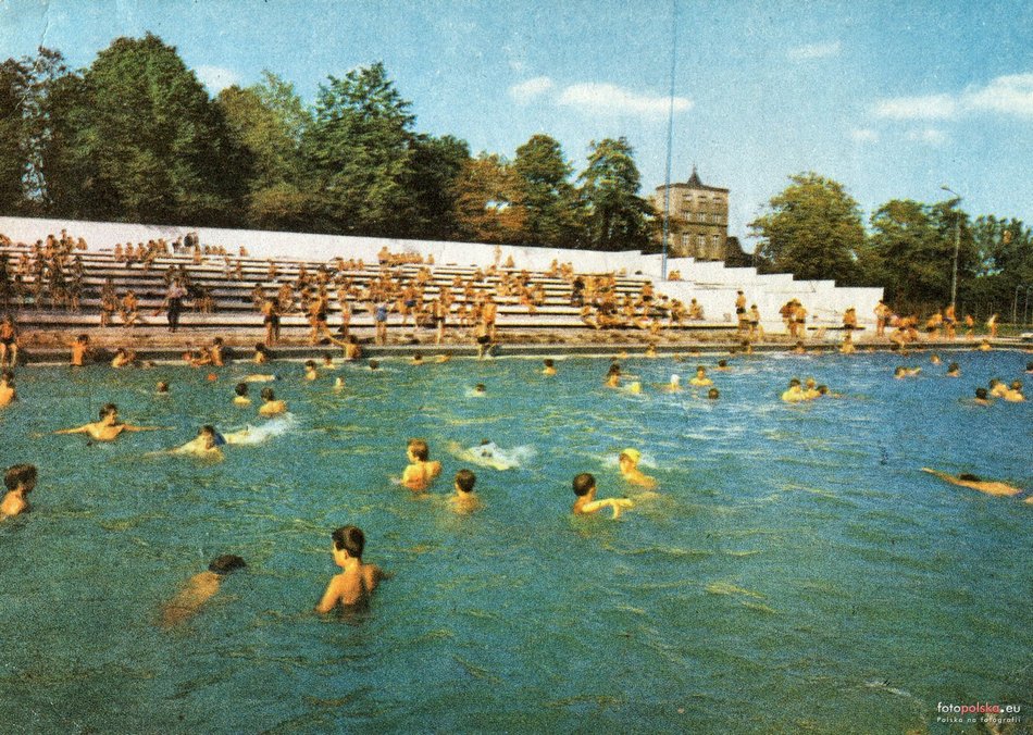 Basen Olimpia - archiwalne zdjęcie
