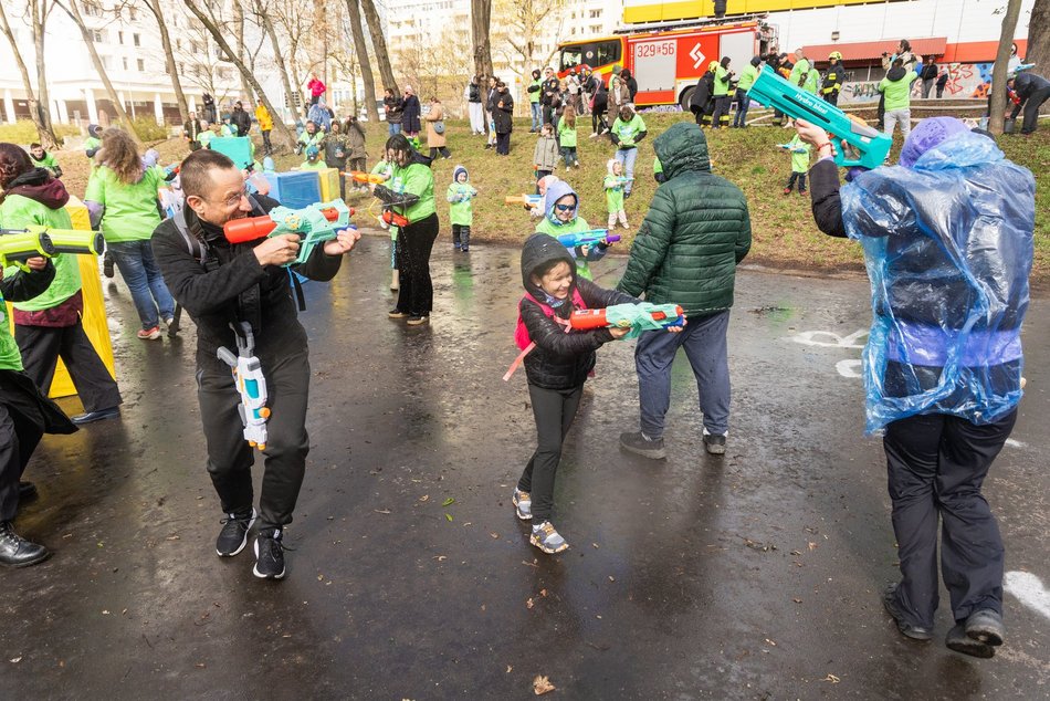 Łódź. Lany Poniedziałek na Manhattanie w Łodzi. Tak Łodzianie celebrowali śmigus-dyngus!