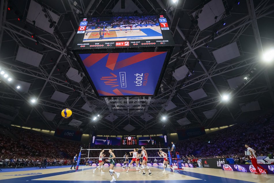 Łódź. Liga Narodów w Atlas Arenie w Łodzi. Sprawdź, jak przebiega rywalizacja!