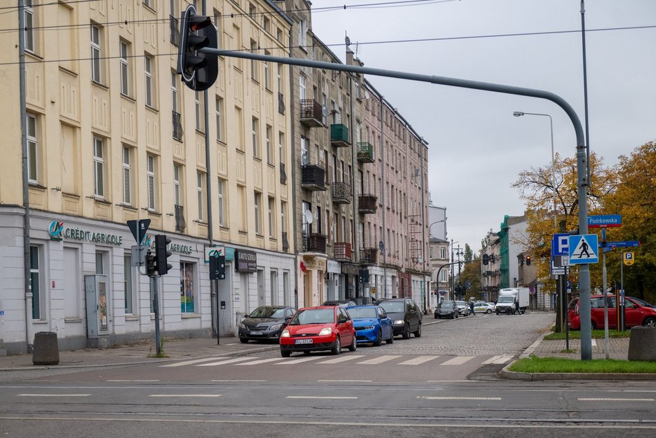 Łódź. Ulica Sieradzka