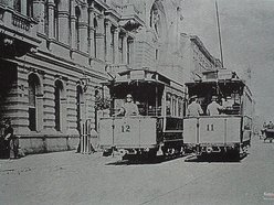 Tramwaje na ul. Narutowicza (wtedy ul. Dzielna) - lata 1900-1910