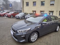 Nowe radiowozy łódzkiej policji - fot. ŁÓDŹ.PL
