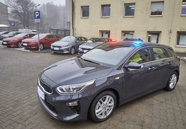 Nowe radiowozy łódzkiej policji - fot. ŁÓDŹ.PL