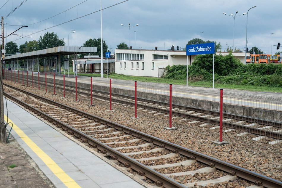 Dworzec Łódź Żabieniec do remontu