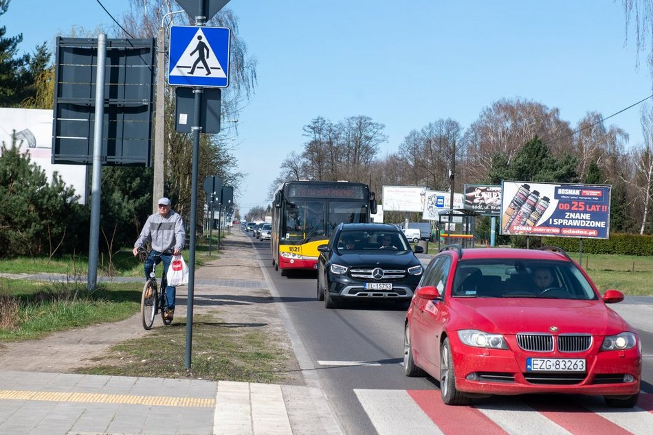 Droga rowerowa do Aleksandrowa Łódzkiego