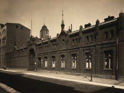 Fabryka wyrobów bawełnianych Franciszka Ramischa, widok od ul. Roosevelta