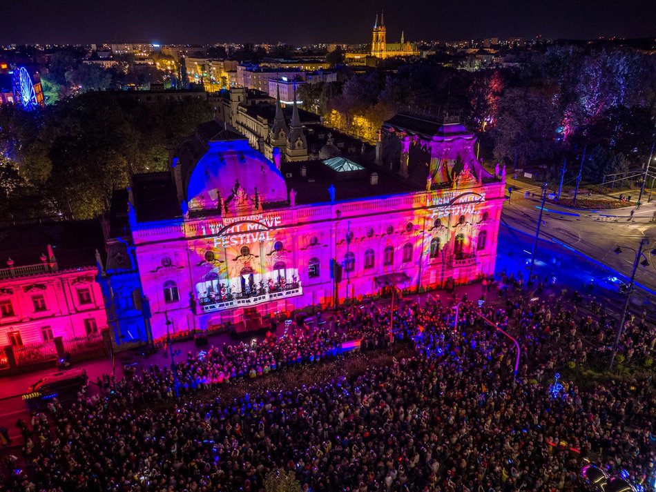 Koncerty na balkonie pałacu Poznańskich