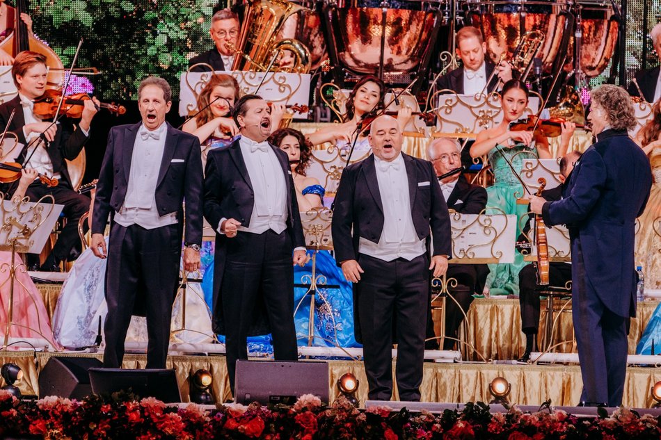 Łódź. Andre Rieu w Atlas Arenie. Holenderski skrzypek oczarował publiczność