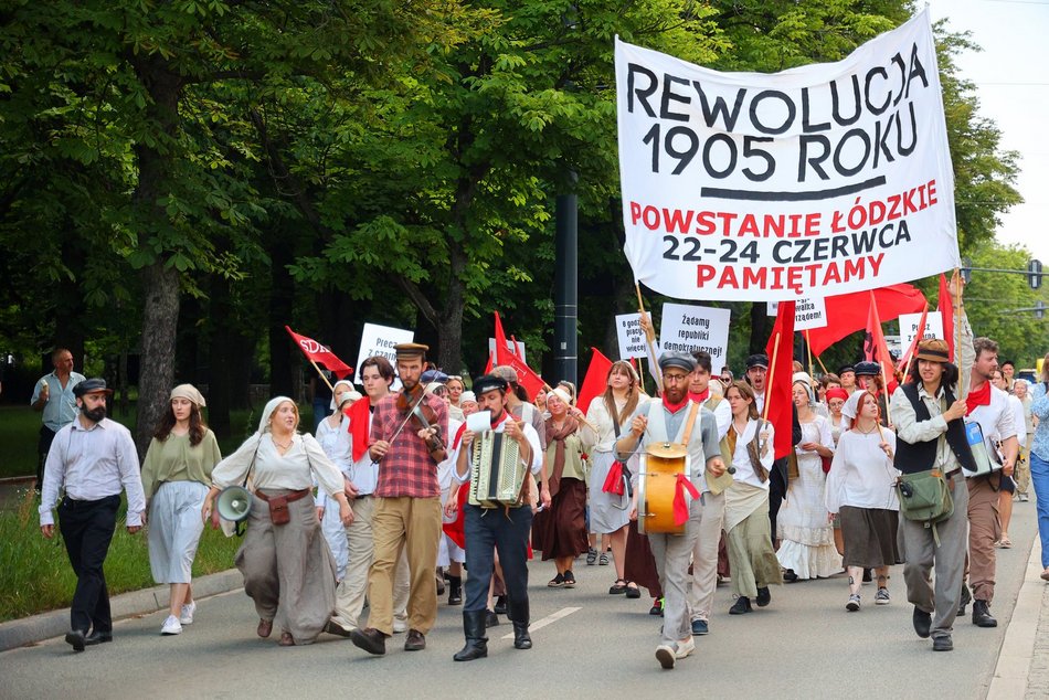 Łódź. Marsz Rewolucja w Łodzi