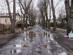 Łódź. Ulica Partyzantów przed remontem