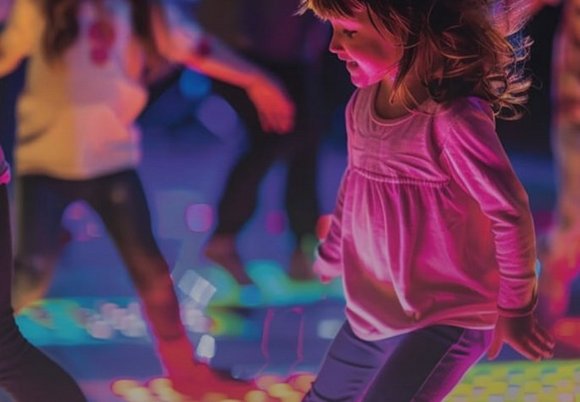 Łódź. Pixel Floor w Porcie Łódź