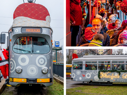 Łódź. Mikołajkowy tramwaj MPK Łódź już pędzi po mieście! Zobacz, jak się prezentuje
