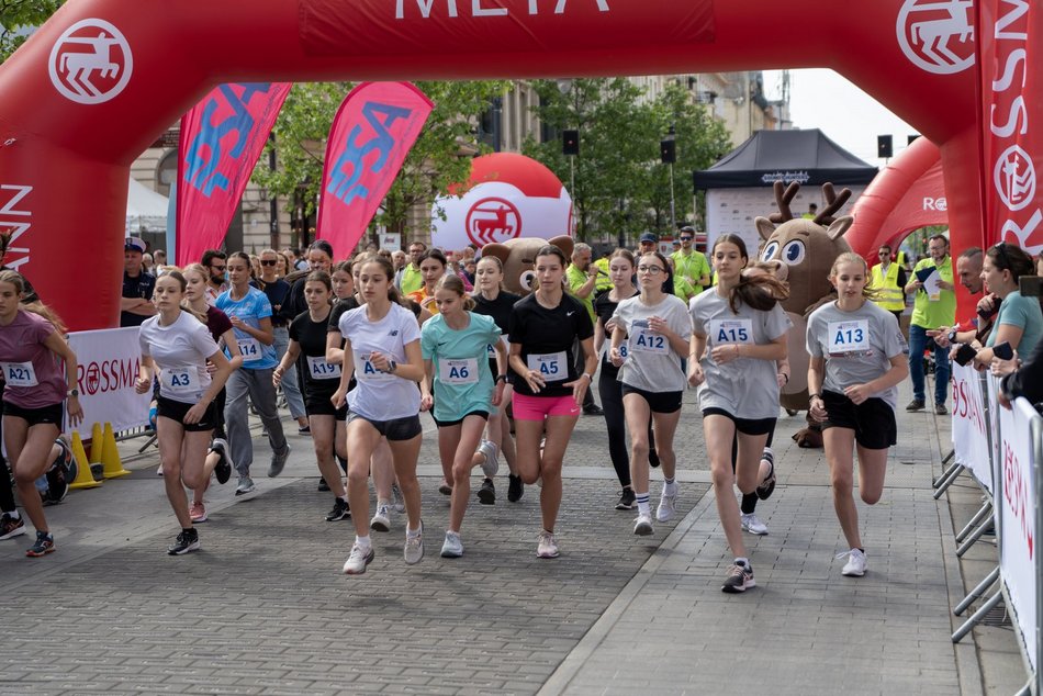 Mini Bieg Ulicą Piotrkowską Rossmann Run ukończony