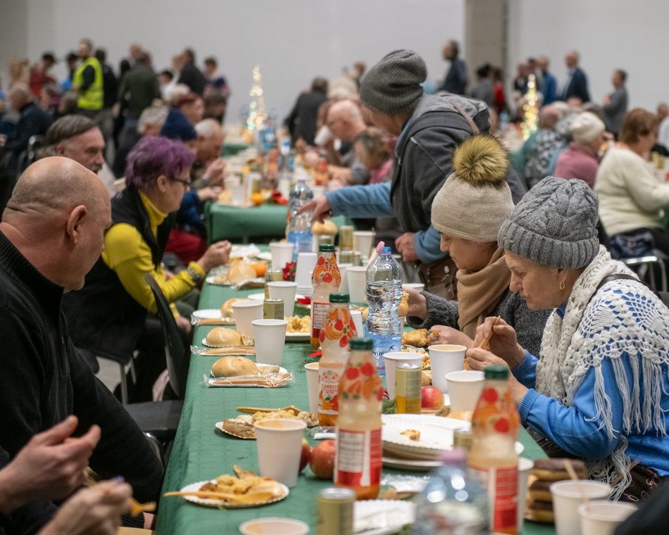 Miejska Wigilia dla osób samotnych w Łodzi 2024
