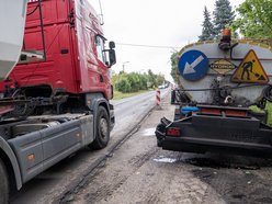 Prace na ul. Brzezińskiej