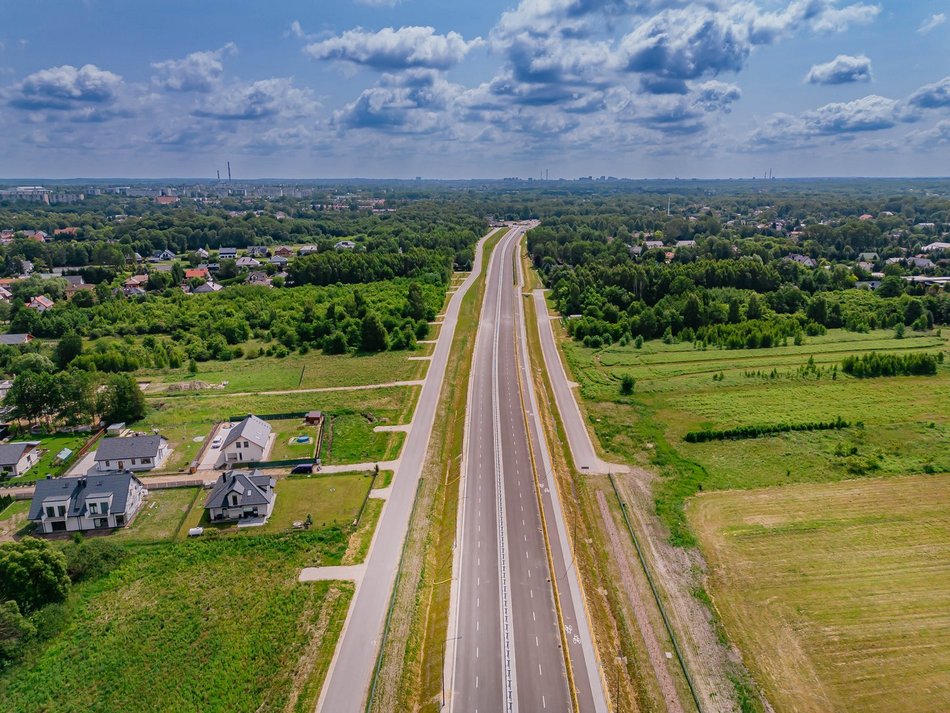 Dojazd do S14 prawie gotowy! Zobacz wielką inwestycję z lotu ptaka
