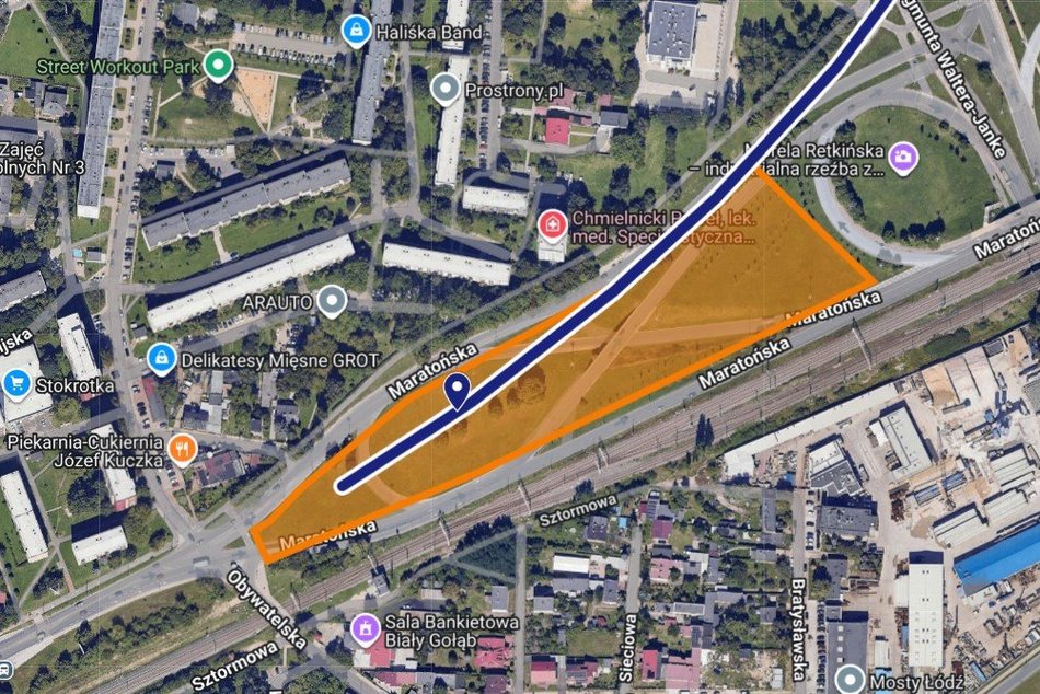 Kolej Dużych Prędkości w Łodzi. Nowa interaktywna mapa