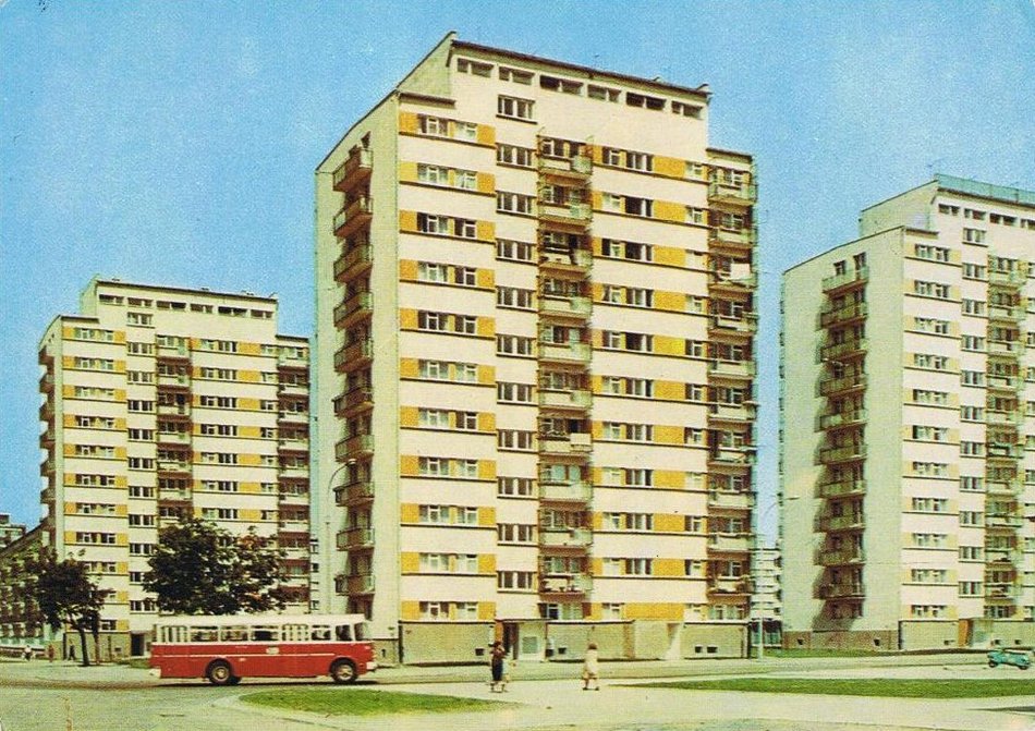 Łódź. Teofilów w latach 70.