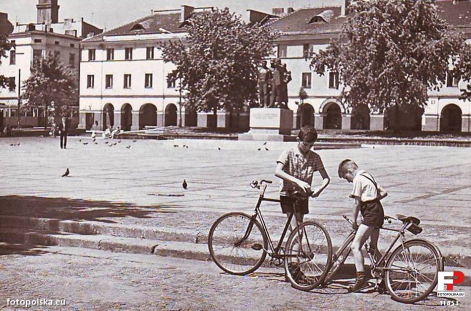 Łódź. Stary Rynek - lata 1964-1966