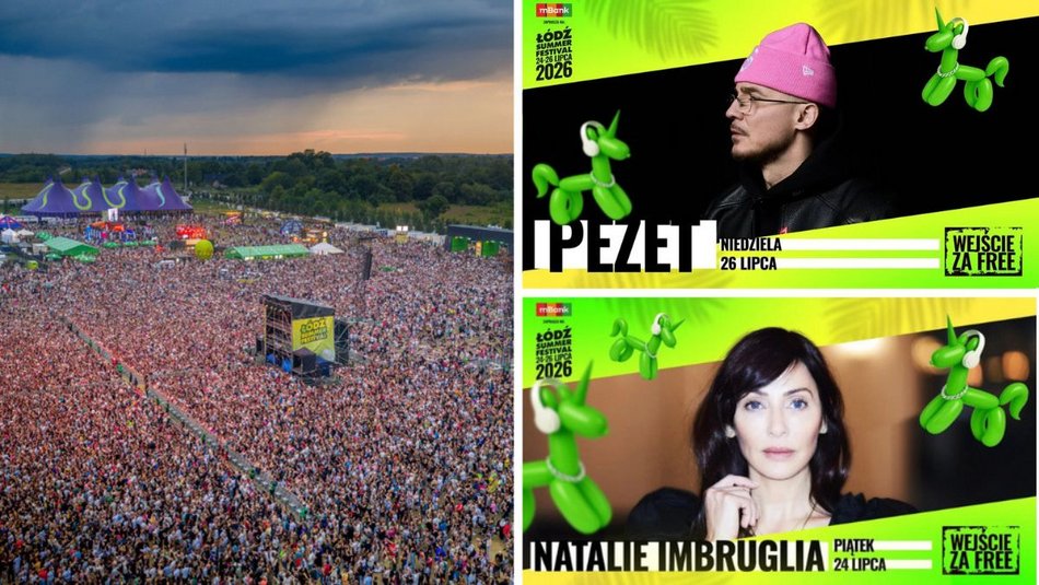 Łódź Summer Festival 2026. Line-up dzień po dniu