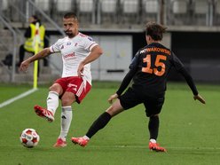 Łódź. Festiwal strzelecki w Pucharze Polski. ŁKS Łódź lepszy od Chrobrego Głogów