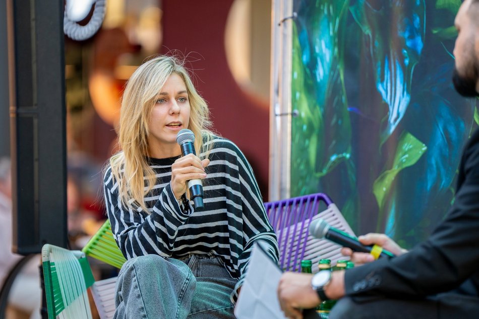 Łódź. Aleksandra Mirosław w Manufakturze. Złota medalistka olimpijska spotkała się z fanami