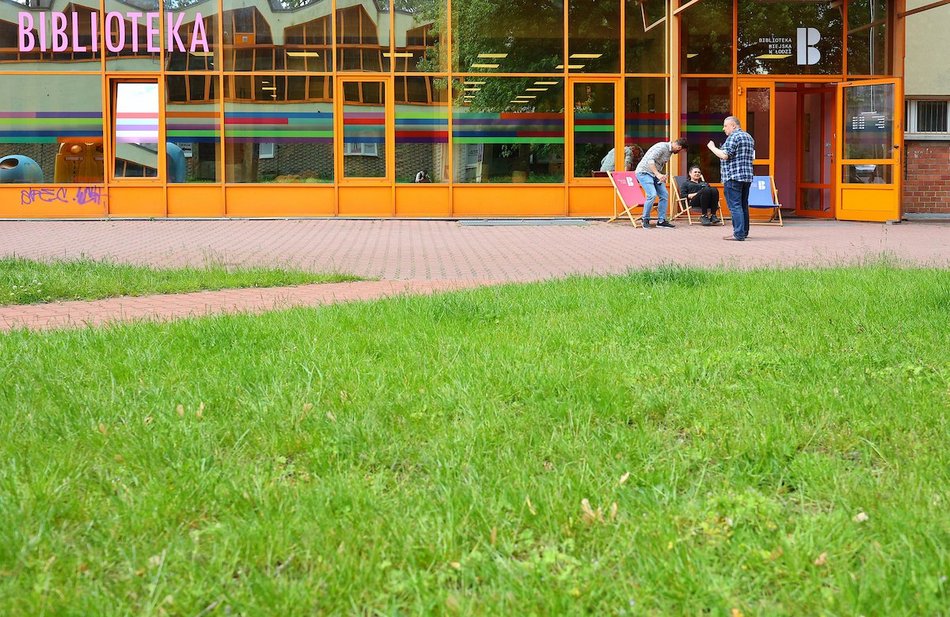Łódź. Olimpia na Lumumbowie już otwarta! Filia Biblioteki Miejskiej w Łodzi w nowej odsłonie!