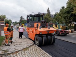 Prace na ul. Brzezińskiej