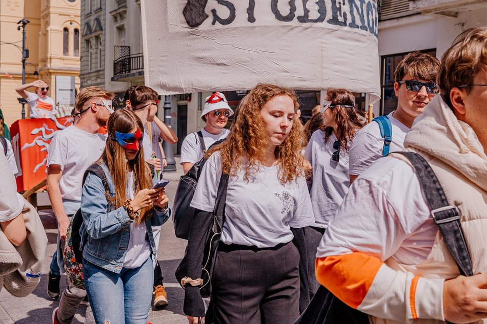 parada studentów