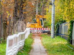Łódź. Remont Biegańskiego w Łodzi. Trwa demontaż starej nawierzchni