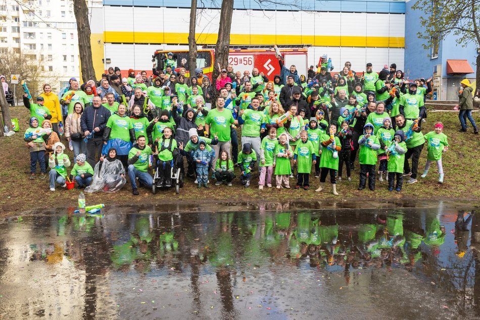 Łódź. Lany Poniedziałek na Manhattanie w Łodzi. Tak Łodzianie celebrowali śmigus-dyngus!