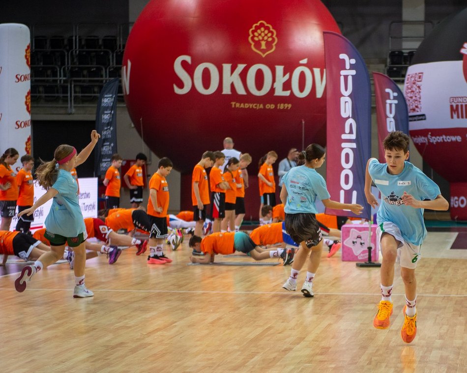 Marcin Gortat Camp w Łodzi kolejny raz przeszedł do historii. Zobacz, jak trenowały dzieci!