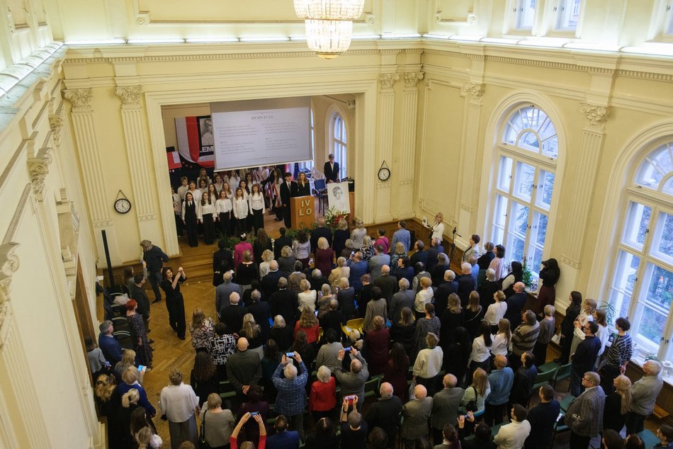 IV Liceum Ogólnokształcące w Łodzi obchodzi 105-lecie! Zobacz, jak wyglądały obchody