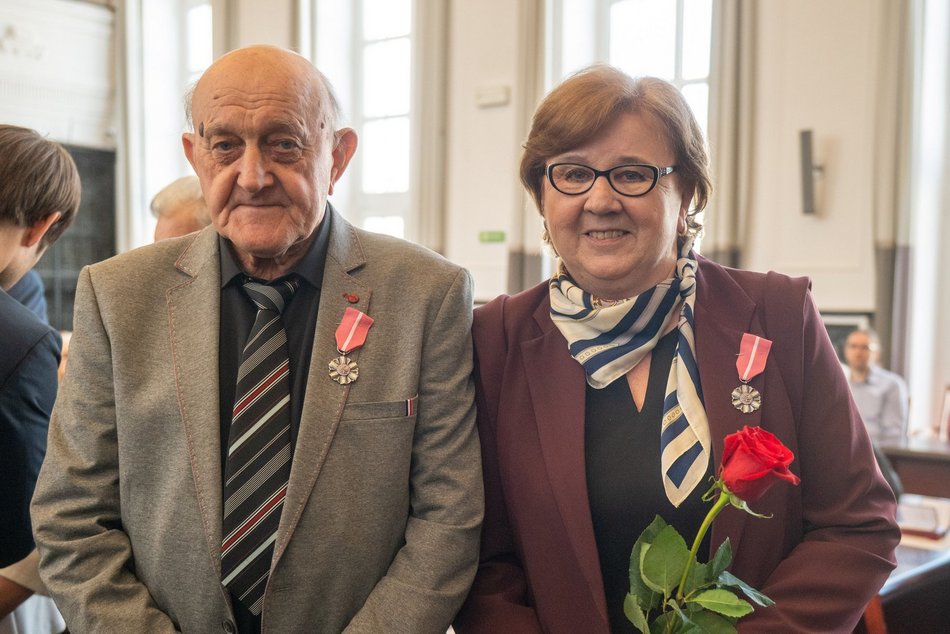 Łódź. Medale za długoletnie pożycie małżeńskie. Ich miłość przetrwała pół wieku!