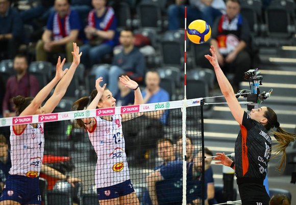 Połowa drogi. PGE Budowlani Łódź ze zwycięstwem w pierwszym meczu półfinału TAURON Ligi